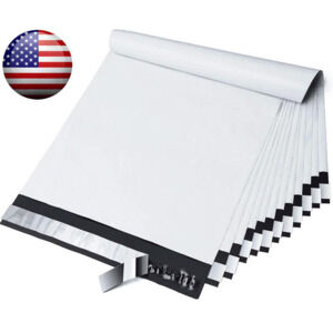 5 pcs Poly Mailers 12x16 Mailing Shipping Envelopes Bags Self Sealing 2.5 Mil